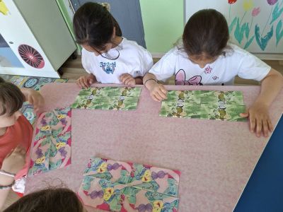 Тема: "Оригами мелница от салфетки"  - ДГ Незабравка - Мизия