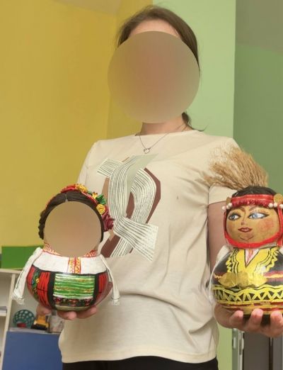 Тема: „Пано с народни мотиви“ - ДГ Незабравка - Мизия
