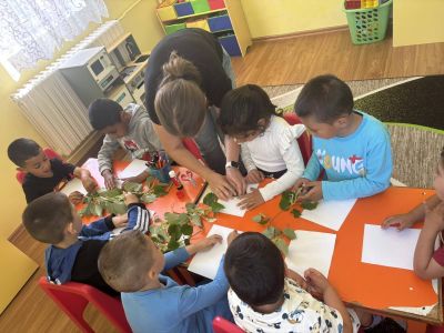 Tема: „Природни палитри за рисуване“ - ДГ Незабравка - Мизия